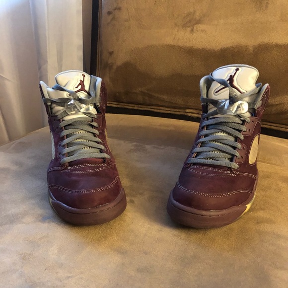 burgundy retro 5